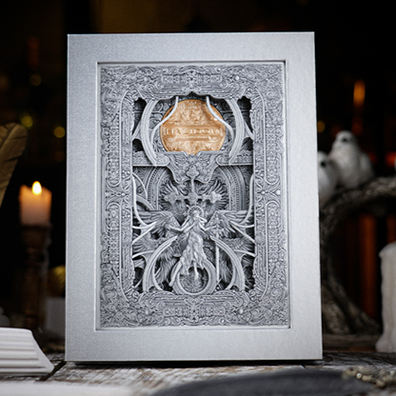Halidom Silver Sacred by Ark Playing Cards